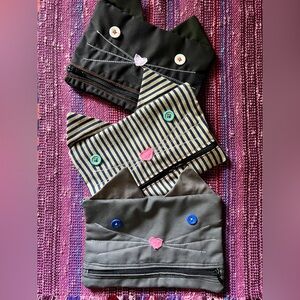 Catface Zipper Pouch - Cute Kitty Purse